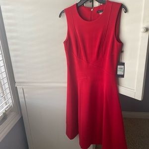 red dress